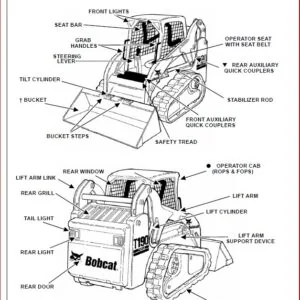BOBCAT T190 LOADER SERVICE REPAIR WORKSHOP MANUAL - PDF DOWNLOAD