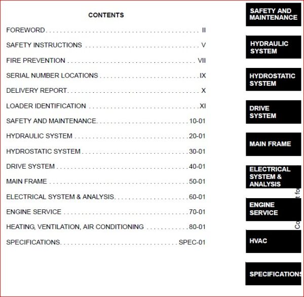 Bobcat T770 Code List