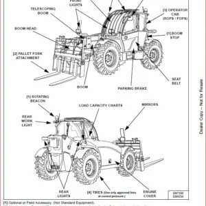BOBCAT TL470(X) TELESCOPIC HANDLER SERVICE REPAIR WORKSHOP MANUAL  -  PDF DOWNLOAD