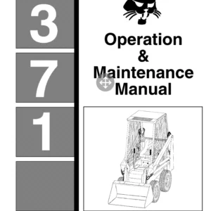 Bobcat 371  Operation & Maintenance Manual  - PDF Download