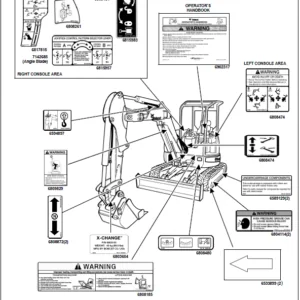Bobcat 430 Compact Excavator Operation & Maintenance Manual  - PDF Download