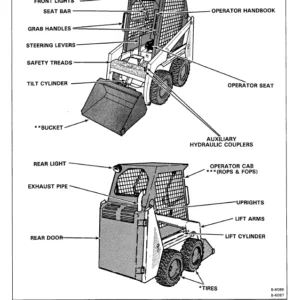 Bobcat 440 440B Operation & Maintenance Manual  - PDF DOWNLOAD
