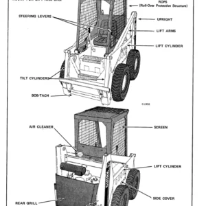 Bobcat 620 Operation & Maintenance Manual - PDF Download