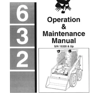 Bobcat 632 Operation & Maintenance Manual - PDF DOWNLOAD