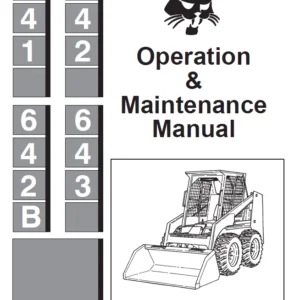 Bobcat 641 642 642B 643 Operation & Maintenance Manual  - PDF Download