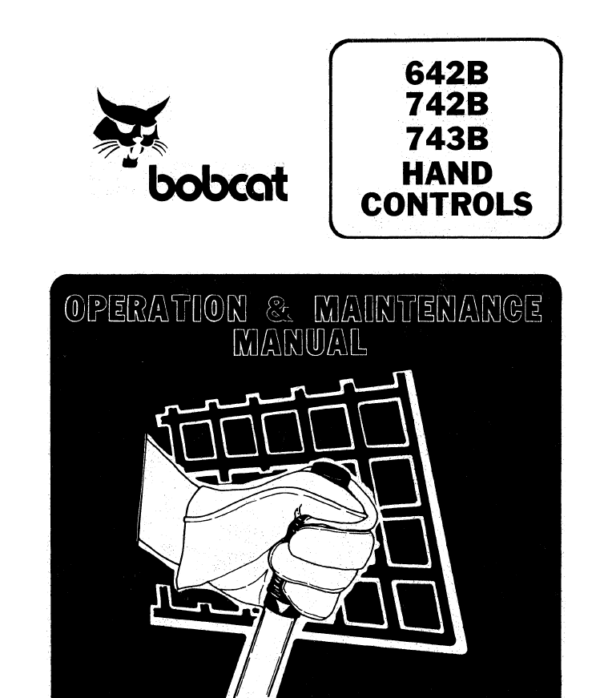 Bobcat 642 642B 742b 743b Operation & Maintenance Manual - PDF Download ...