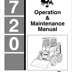 Bobcat 720 Operation & Maintenance Manual - PDF Download