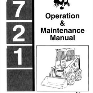 Bobcat 721 Operation & Maintenance Manual - PDF Download