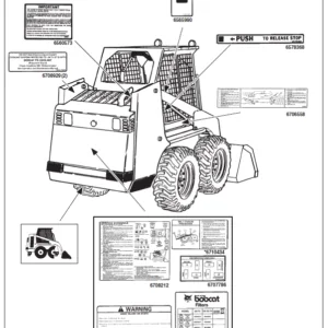 Bobcat 751 Operation & Maintenance Manual - PDF Download