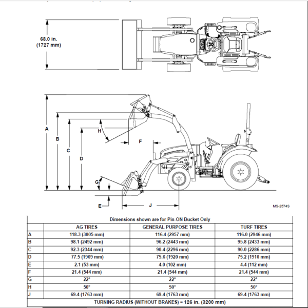 Bobcat CT335 Compact Tractor Operation & Maintenance Manual - PDF ...