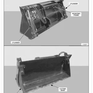 Bobcat Combination Bucket Operation & Maintenance Manual - PDF Download