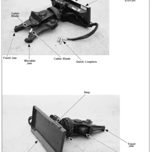 Bobcat Cutter Crusher 30 & 40 Operation & Maintenance Manual - PDF Download