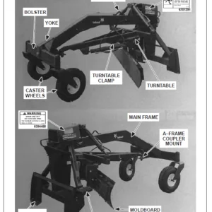 Bobcat Grader Operation & Maintenance Manual - PDF Download