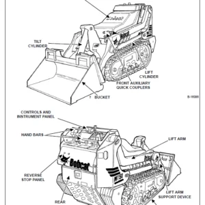 Bobcat Mt50 Operation & Maintenance Manual - PDF Download