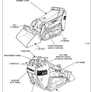 Bobcat Mt52 Operation & Maintenance Manual - PDF Download