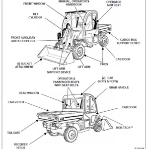 Bobcat Toolcat 5600 Operation & Maintenance Manual - PDF Download
