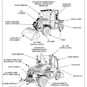 Bobcat Toolcat 5610 Operation & Maintenance Manual  - PDF Download