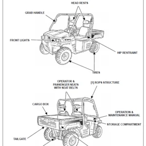 Bobcat Utility Vehicle 3200 Operation & Maintenance Manual - PDF Download