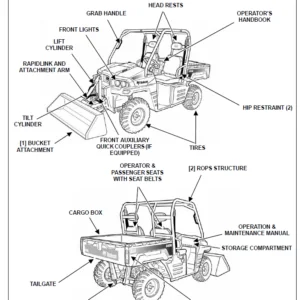 Bobcat Utility Vehicle 3450 Operation & Maintenance Manual - PDF Download