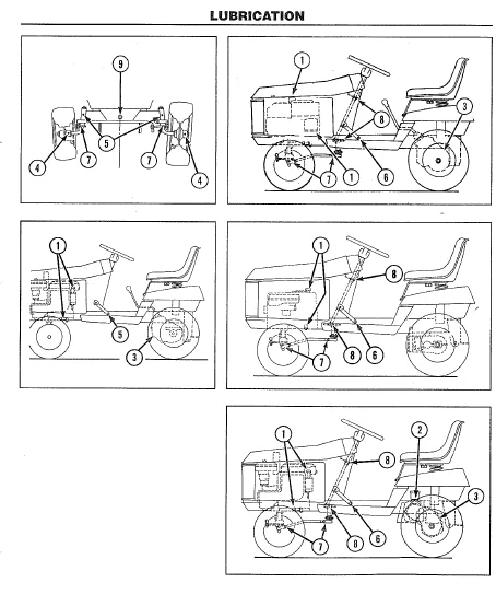 Bolens Suburban Tractor Series Service Repair Workshop Manual 1984-1993 - PDF DOWNLOAD - Image 3
