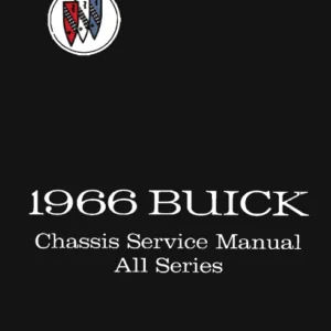 Buick Chassis 1966 All Models Service Manual - PDF DOWNLOAD