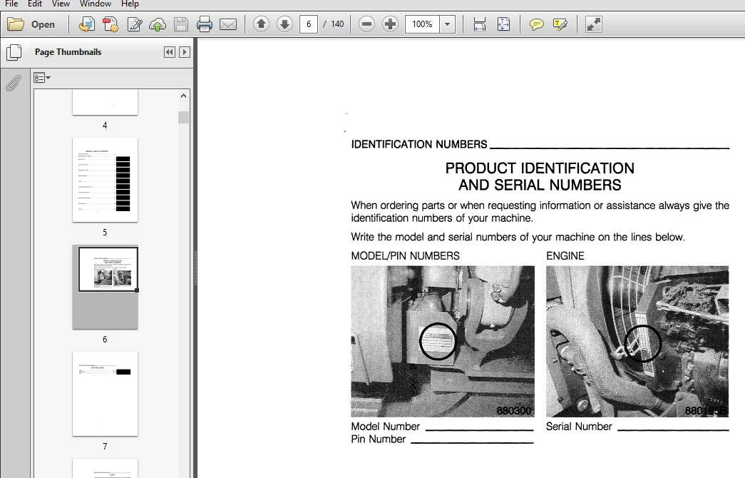 CASE 1088 Excavator Operators Manual - PDF DOWNLOAD - Image 4