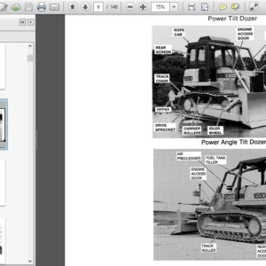 CASE 1550 Crawler Operators Manual - PDF Download