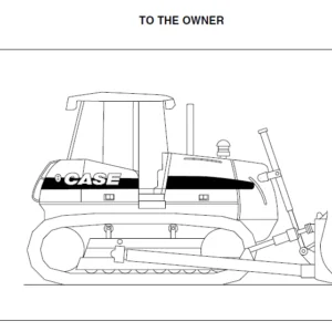 CASE 1650K Crawler Dozer Tier II Engine Operator’s Manual - PDF Download