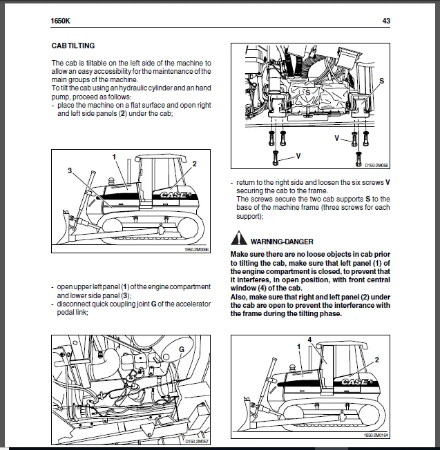 CASE 1650K Crawler Dozer Tier II Engine Operator’s Manual - PDF Download - Image 2