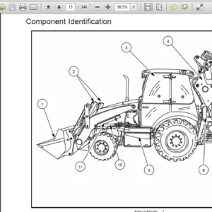 CASE 580N 5805N 580SN WT 59OSN Tier 4 Tractor Loader Backhoe Operator’s Manual - PDF Download