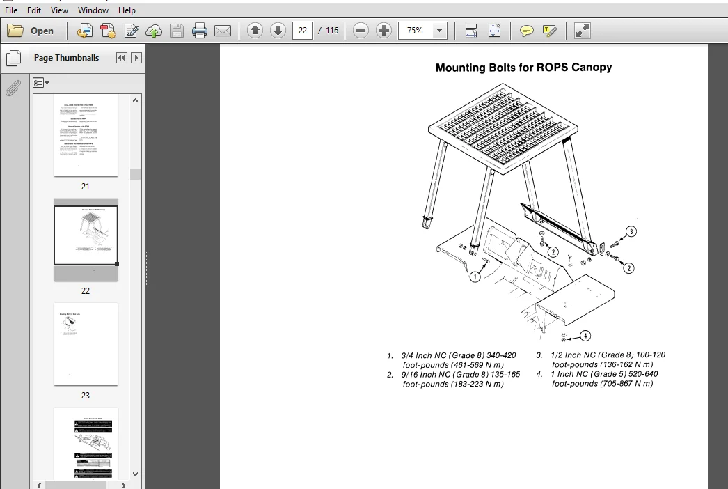 CASE 584D 585D 586D Forklift Operators Manual - PDF Download - Image 3