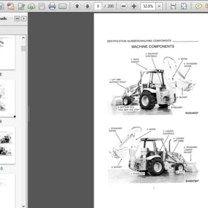 CASE 590 Turbo Loader Backhoe Operator 's  Manual  - PDF Download