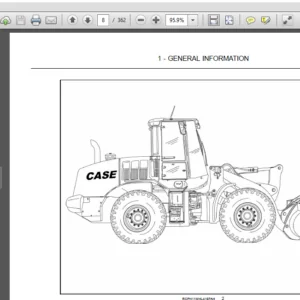 Case 621F 721F Tier 4 Wheel Loader Operator's Manual - PDF Download