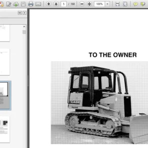 Case 650H Crawler Operators Manual - PDF Download
