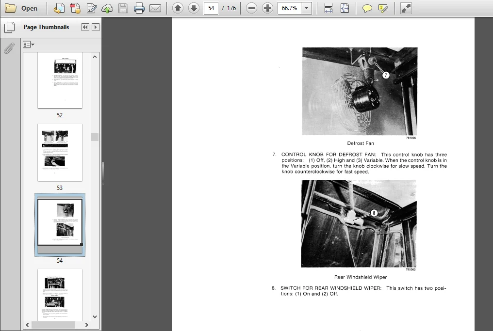 CASE 680G Loader Backhoe Operator 's Manual - PDF Download - Image 3