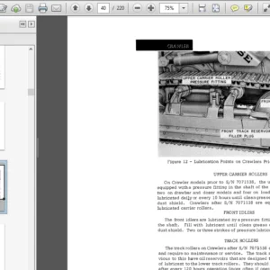 CASE 750 Industrial Diesel Crawler Operators Manual - PDF Download