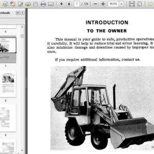 CASE 780 CK Loader Backhoe Operator 's Manual - PDF Download