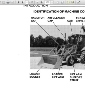 CASE 780C Loader Backhoe Operators Manual - PDF Download