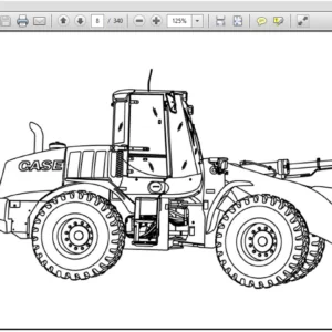 Case 821F 921F Tier 4 Wheel Loader Operator 's Manual  - PDF Download
