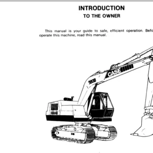 CASE 980 OPERATERS MANUAL - PDF DOWNLOAD