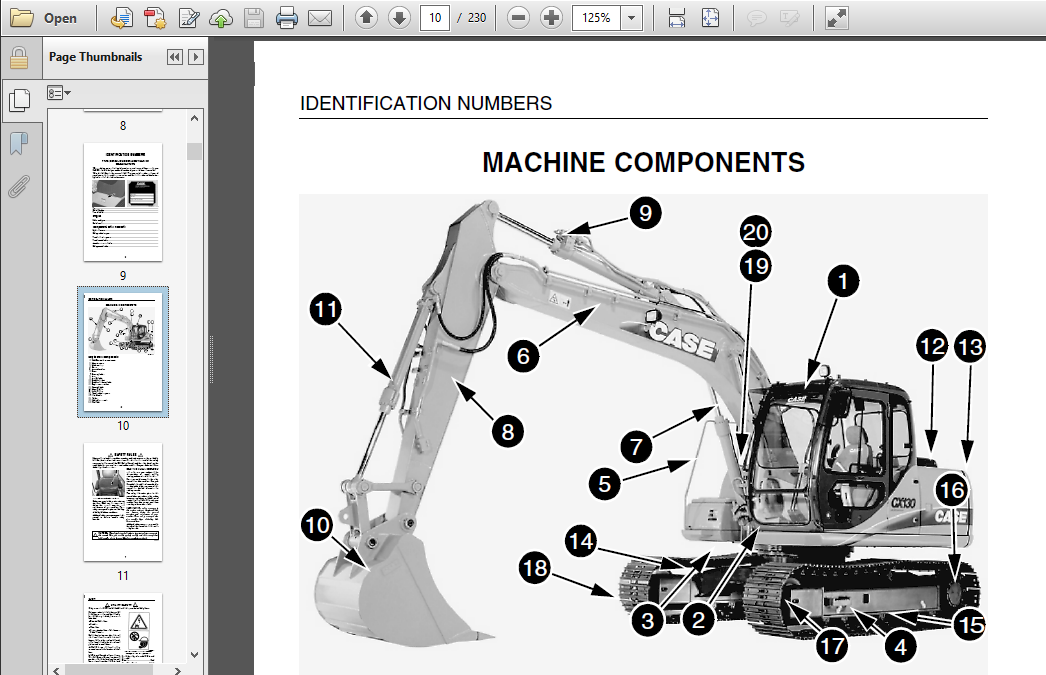 CASE CX130 CX160 OPERATORS MANUAL PDF DOWNLOAD HeyDownloads