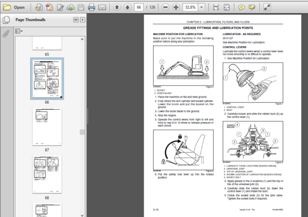 CASE CX31 B - CX36B EXCAVATORS OPERATOR’S MANUAL - PDF DOWNLOAD ...