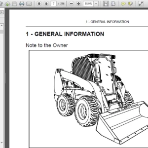 CASE  SR130 Sr150 SR175 SR185 SR200 SR220 SR250 SR300 TR270 TR320 TV380 OPERATOR'S MANUAL - PDF Download