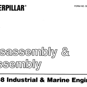Cat 3208 Industrial Marine Engine Disassembly Assembly PDF DOWNLOAD