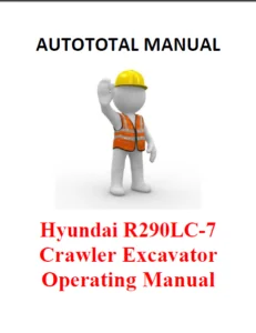 Hyundai R290lc-7 Crawler Excavator Operating Manual PDF DOWNLOAD