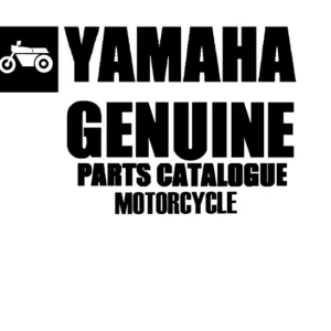 Yamaha Xs1100g Replacement Parts Manual 1980 Onwards PDF DOWNLOAD