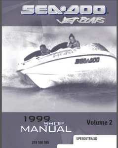 1998 Bombardier Seadoo Speedster Sk Jet Boat Service Manual PDF DOWNLOAD