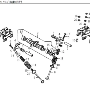 Smc 250e Twin And Single Carburetor Engine Parts Manual PDF DOWNLOAD