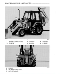 Case 480E Loader Backhoe 480E LL Loader Landscaper Operators Manual - PDF Download