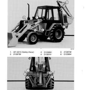 Case 480E Loader Backhoe 480E LL Loader Landscaper Operators Manual - PDF Download